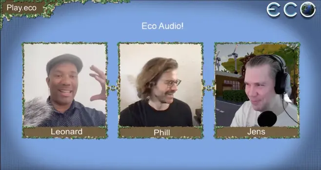 Talking about the #gameaudio of Eco by Strange Loop Games.