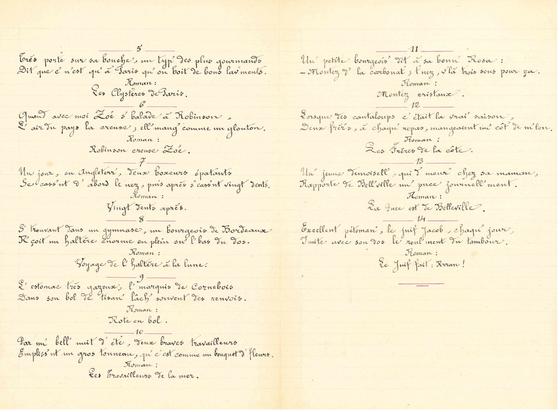 Paroles de la chanson Les Romans retapés  (1893)