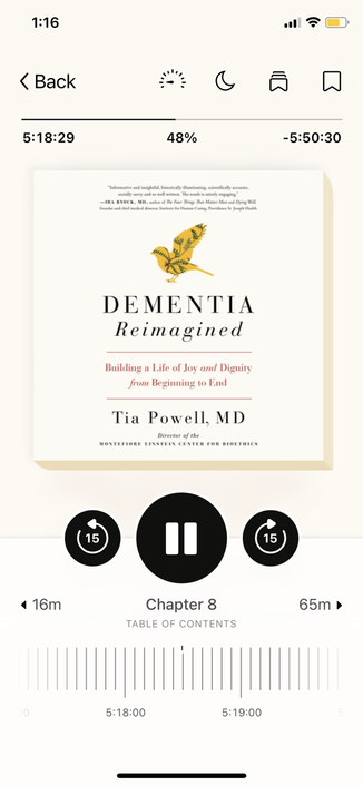 Cover of a book Dementia Reimagined by Tia Powell, MD
