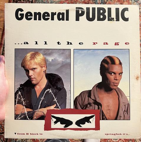 General Public album cover featuring Dave Wakeling and Ranking Roger