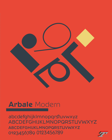 Arbale feature three tones: Modern, Universal, Vernacular.