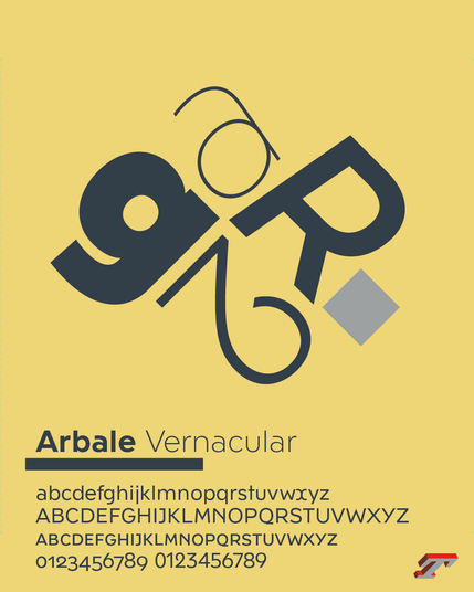 Arbale feature three tones: Modern, Universal, Vernacular.