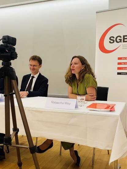 Medienkonferenz Schweizerischer Gewerkschaftsbund