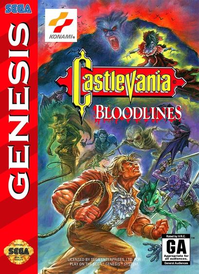 Castlevania Bloodlines auf dem Sega Genesis