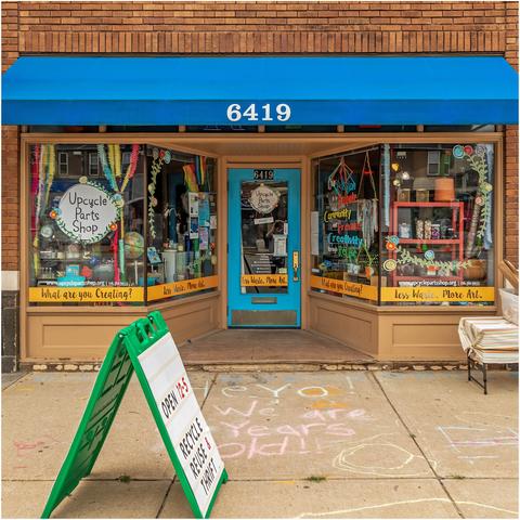 Upcycle Parts Shop
St. Clair Avenue
Cleveland OH
-July 29, 2023