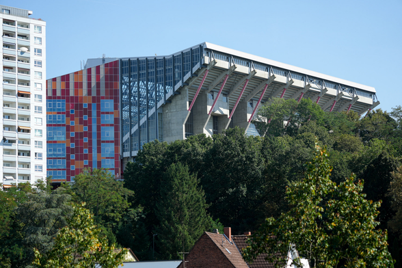 Das Fritz-Walter-Stadion in Kaiserslautern.