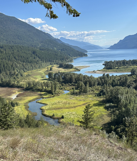Kootenay Lake, British Columbia - Green Hill Overlook
