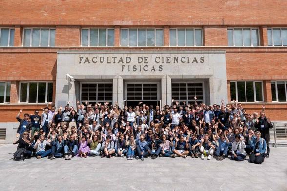 Group picture from nextGEMS Madrid Hackathon with all participants.