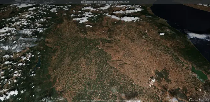 #Karditsa in Greece before the flood