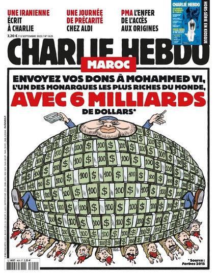 Caricature de Mohammed VI