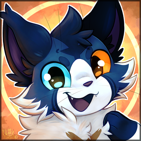 cat fursona icon