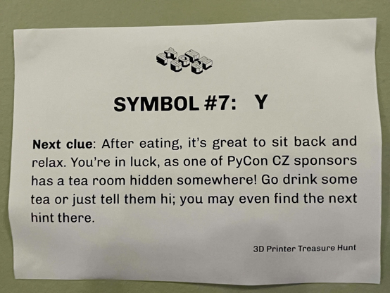 It is on of the clues of the treasure hunt