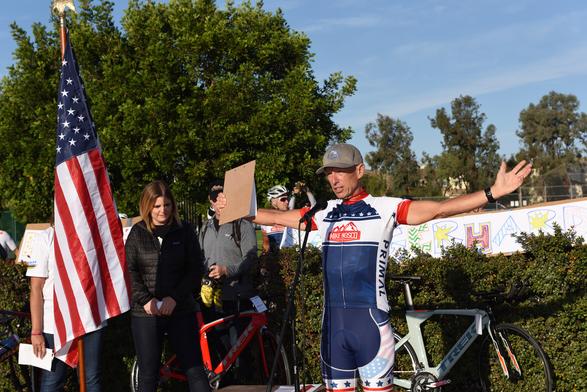 Photo of Jack Nosco, who just rode his bike 1,000 days in a row. Jack also organizes the annual Mike Nosco Memorial Ride every Nov. 3 to benefit local families facing life-threatening illness. Learn more/donate at mikenosco.com.