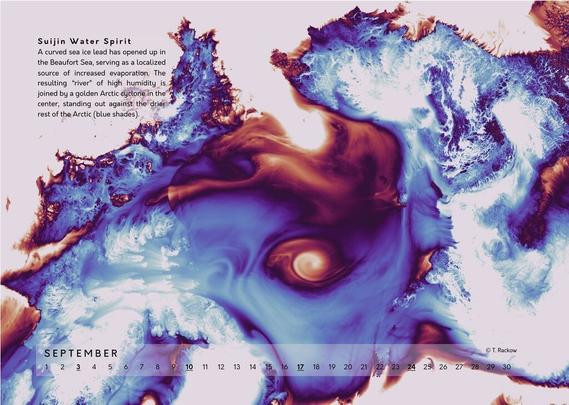 Image from nextGEMS science art calendar.