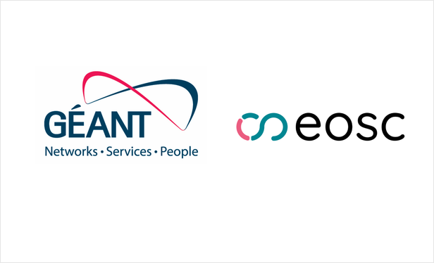 GÉANT (logo) and EOSC (logo)
