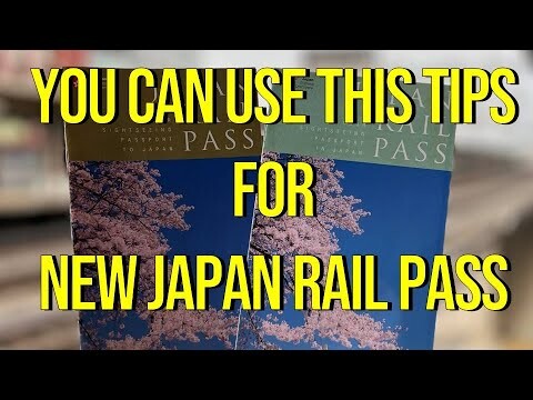 1 min lesson for JR Pass tips till end of September