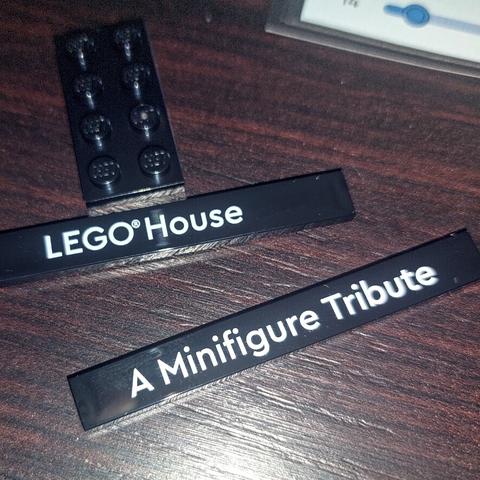 Fliesen aus dem LEGO-House-Exclusive-Set #40504 "A Minifigure Tribute"