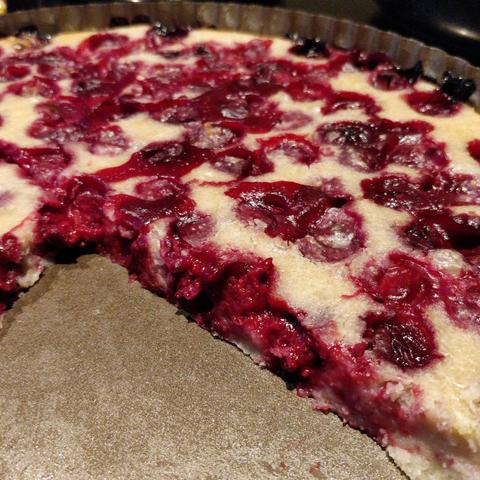 Clafoutis ou il manque une part