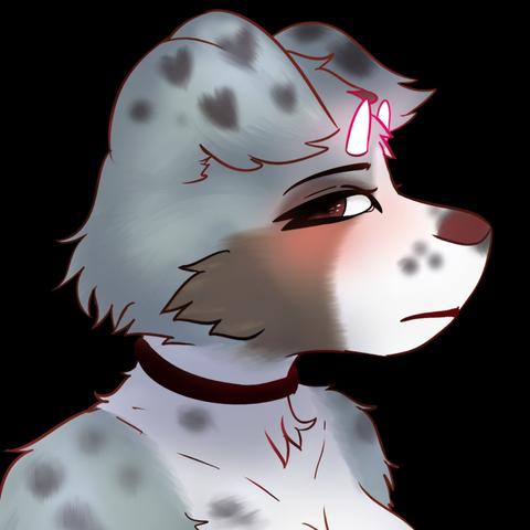 Headshotnof my fursona I'm using for reference