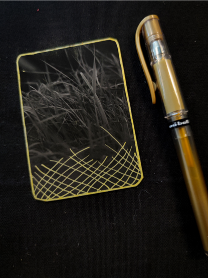 une carte et un stylo