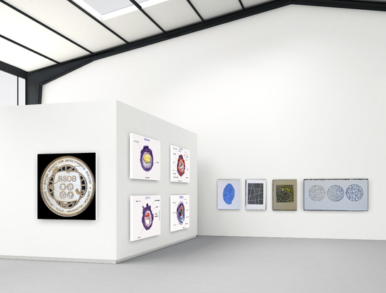 Image of a virtual art gallery
