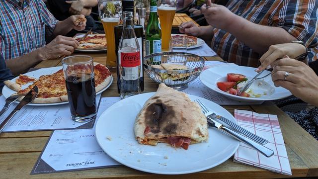 Calzone - Abendessen