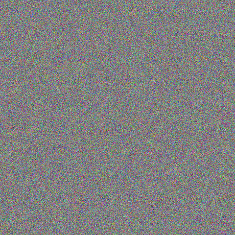 seemingly random selection of coloured pixels based on a calculation which converts the prompt into colours.