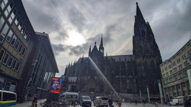 The Kölner Dom outside the Cologne main station