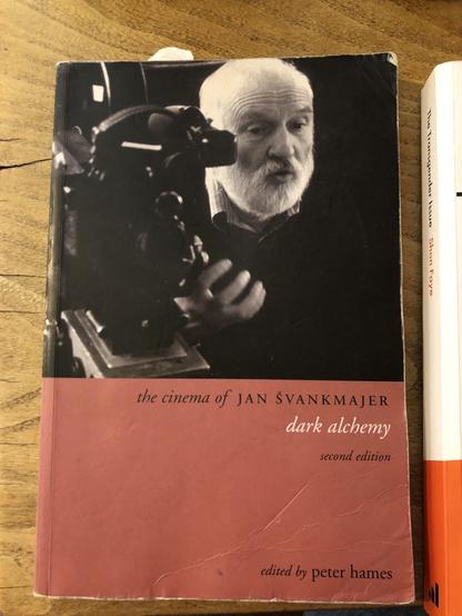 The book The cinema of Jan Švankmajer, the great Czech animator.