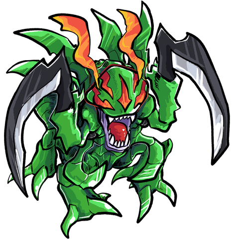 Insectoid digimon snimon