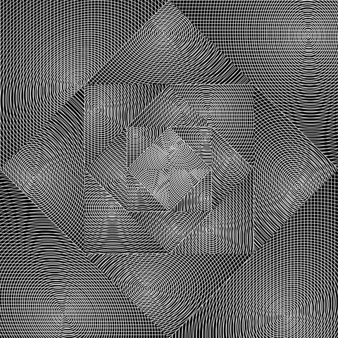 Une image réalisée par programmation avec le langage Processing.