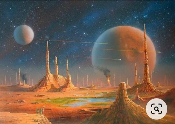 60s Sci Fi art
