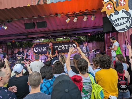 Alien Nose Job performing at Gonerfest 20