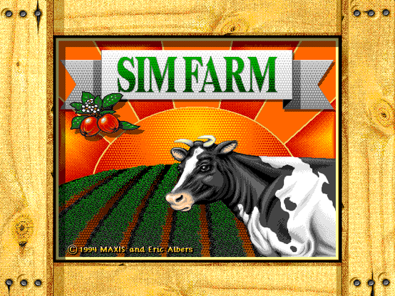 Splash Screen for Sim Farm