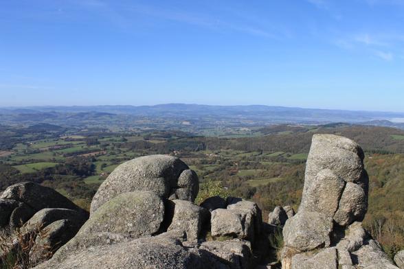 Rochers Du Carnaval near Uchon - Parc naturel regional du Morvan, Bourgogne, France