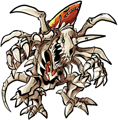 Skeleton dra mon
