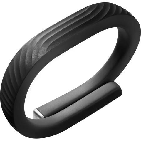 A photo of a Jawbone UP24 bracelet.