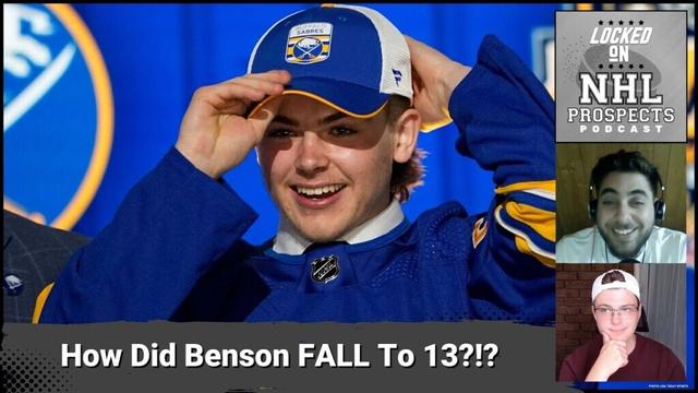 How Did Zach Benson Fall to the Buffalo Sabres?