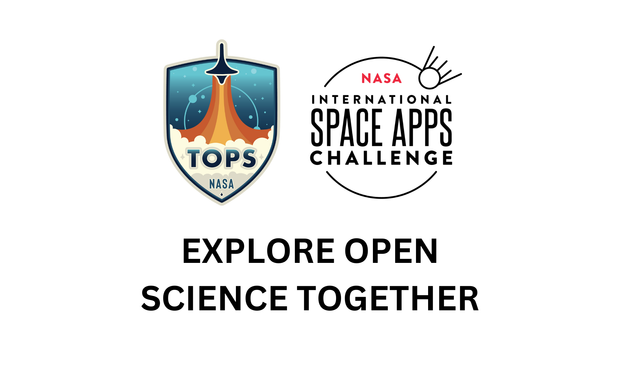 Logo NASA TOPS

Logo NASA International Space Apps Challenge

"Explore Open Science together"