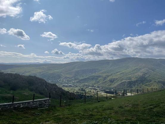 A view on Mtskheta landscape from the mountain