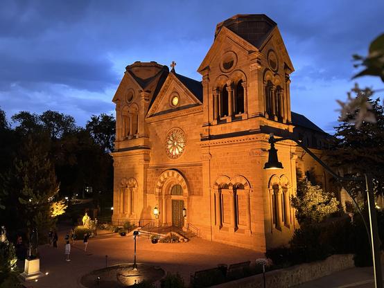 The Basilica of St. Francis, an iconic spot in Santa Fe, where JCDL2023 was held.