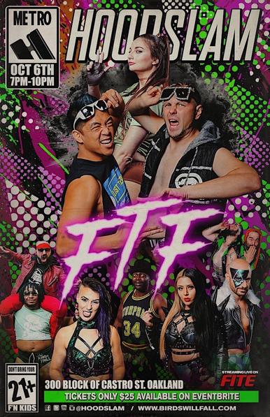Hoodslam FTF poster