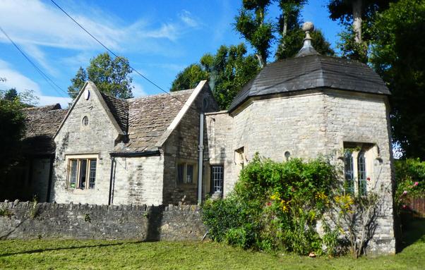 Gatehouse, with octagonal mini-tower