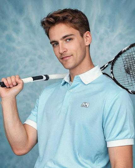 AI generated photo of Logan Sargeant.