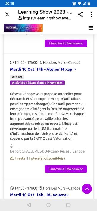 Description atelier mixap