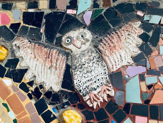 Powerful Owl , Bellingen mosaic