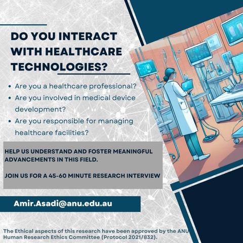 Amir Asadi healthcare tech research
