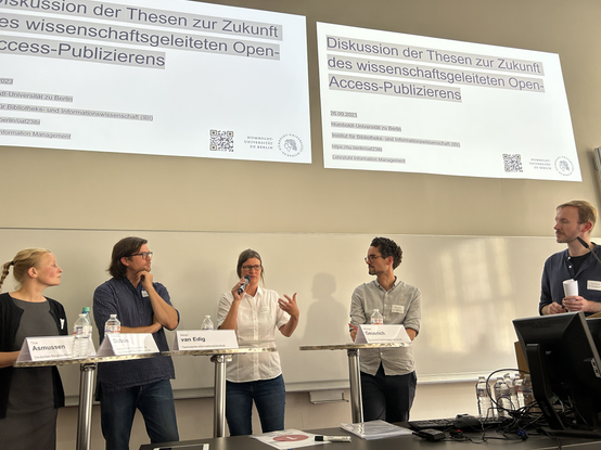 Panel auf Konferenz
