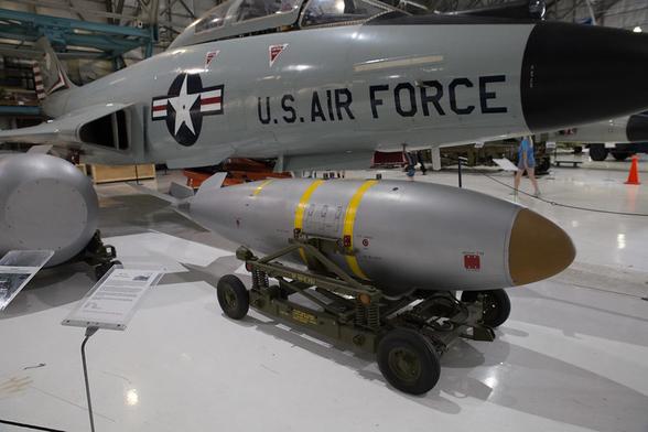 Mark 7 "Thor" Nuclear Fission Bomb (Casing) #photography #airplanes #avgeek #aviation #wingsovertherockies #highlight #wingsmuseum #mark7 #thor #mk7 #fission #bomb #nuclear #weapon #operationbusterjangle #labs #fighterbomber #aircraft #stabilizer #fins #boar #betty #depthcharge #honestjohn #corporal #ballisticmissile #saceur #nato #germany #uk #projecte #1 #650lbhemc (Flickr 05.06.2017) https://www.flickr.com/photos/7489441@N06/35137465805