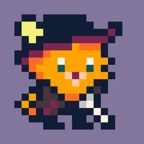 Little Puss In Boots for pixel dailies boots prompt